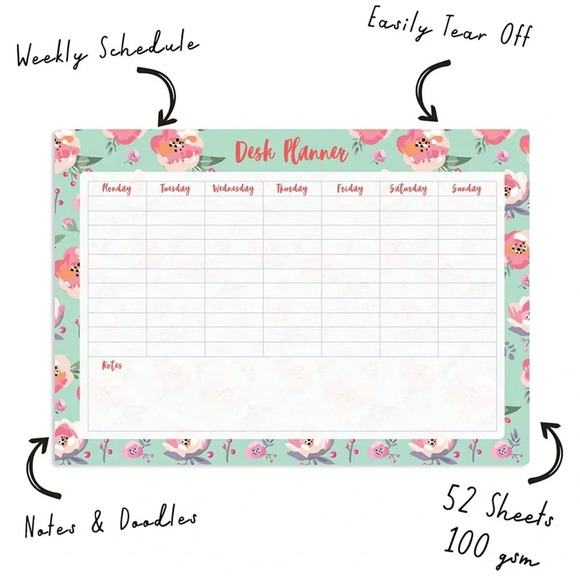 NWT Large Desk Planner - Picture 5 of 6